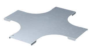 IKSXL200C | Крышка на Х-образный ответвитель, осн.200, 0.8мм, нержавеющая сталь